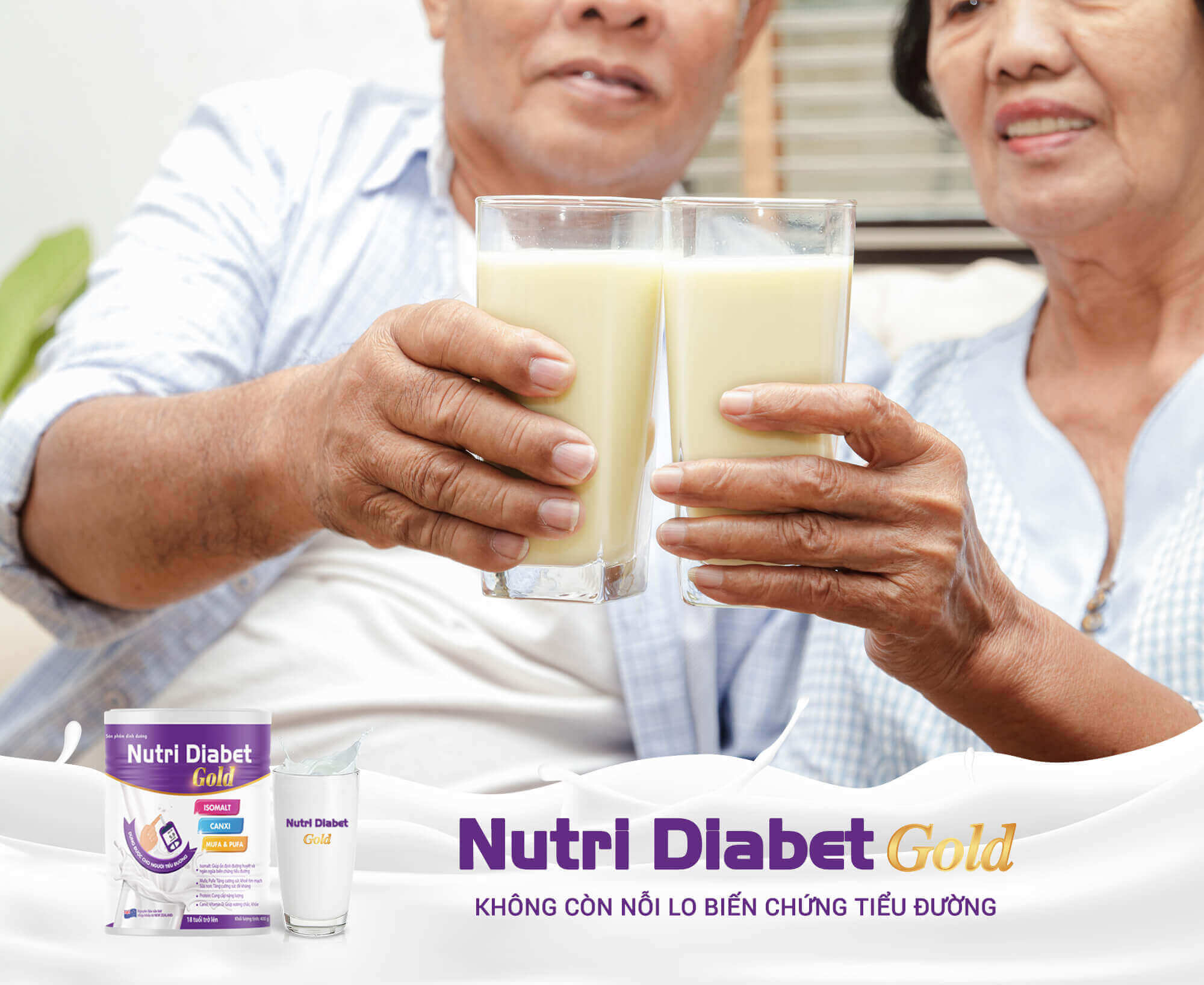 sữa dành cho người tiểu đường nutri diabet gold