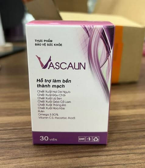 review đánh giá viên uống vascalin